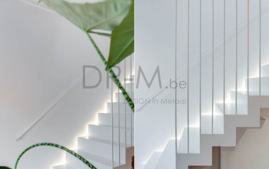 Designtrap Metaal; Interieurdesign; interior metal stair